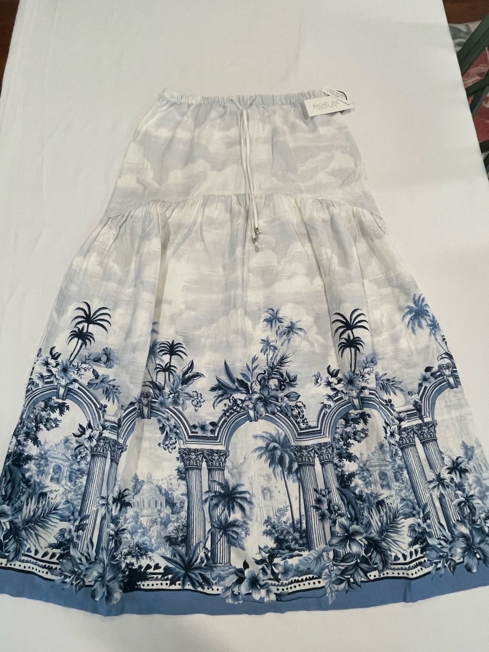 Rachel Zoe | NWT | Tropical Print Maxi Skirt | S